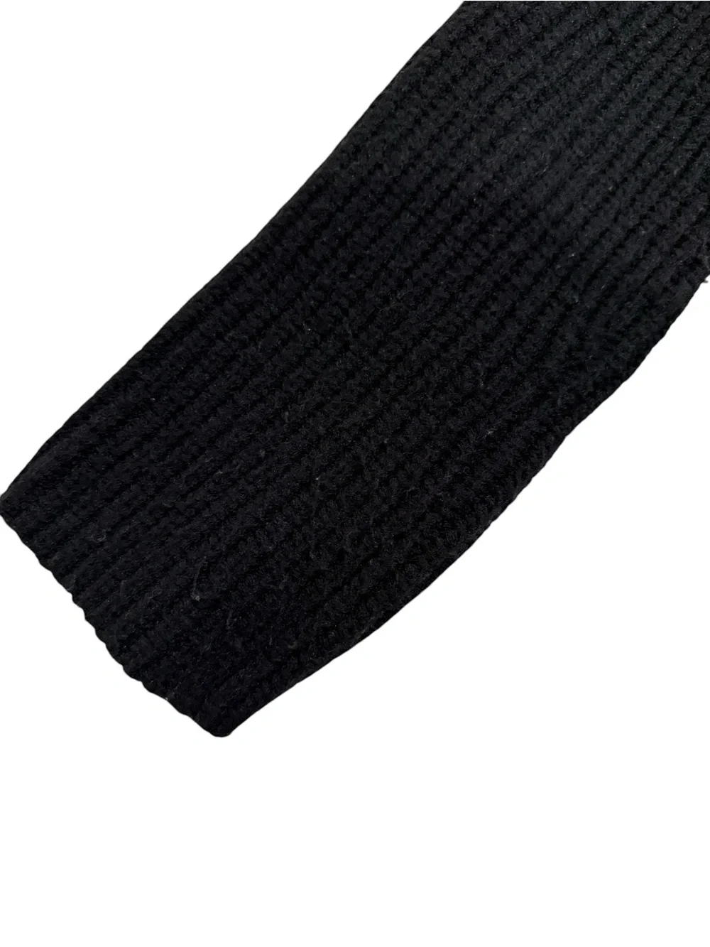 Priceless Black Ribbed Oversized Turtleneck Sweater - Picture 5 of 7